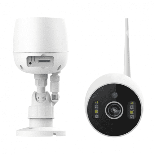 Floodlight security camera