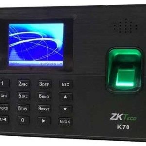 K70 Pro Fingerprint Time Attendance Device - Front View